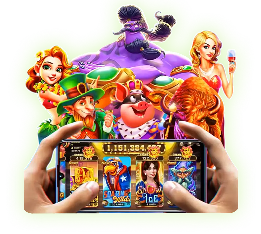 Play Mega Spin online slots and fish games on Area 51